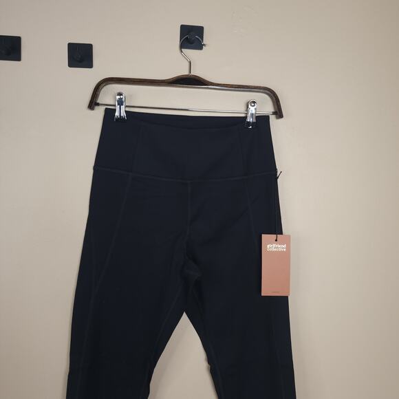 Girlfriend Collective Compressive High-Rise Legging in Black Size M - Picture 4 of 9